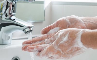Handige handenwashack